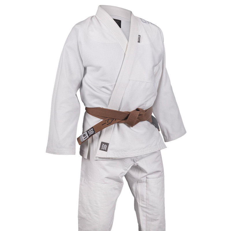 okami spirit v2 BJJ Gi-white